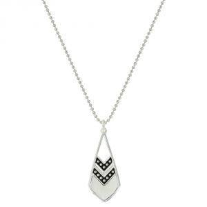 Montana Silversmiths Odds are Chevron Feather Necklace (NC3508)